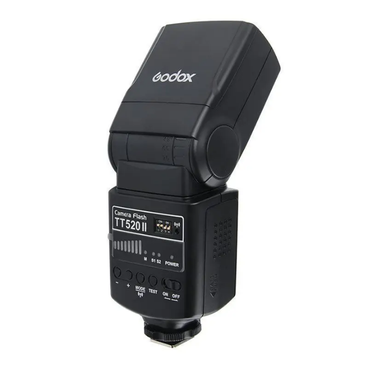 Flash d'appareil photo Godox TT520 II - Flash externe professionnel pour photographie