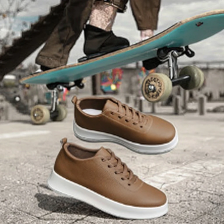 Chaussures Sneakers Homme Élégantes Bleu Marine – Confortables et Décontractées