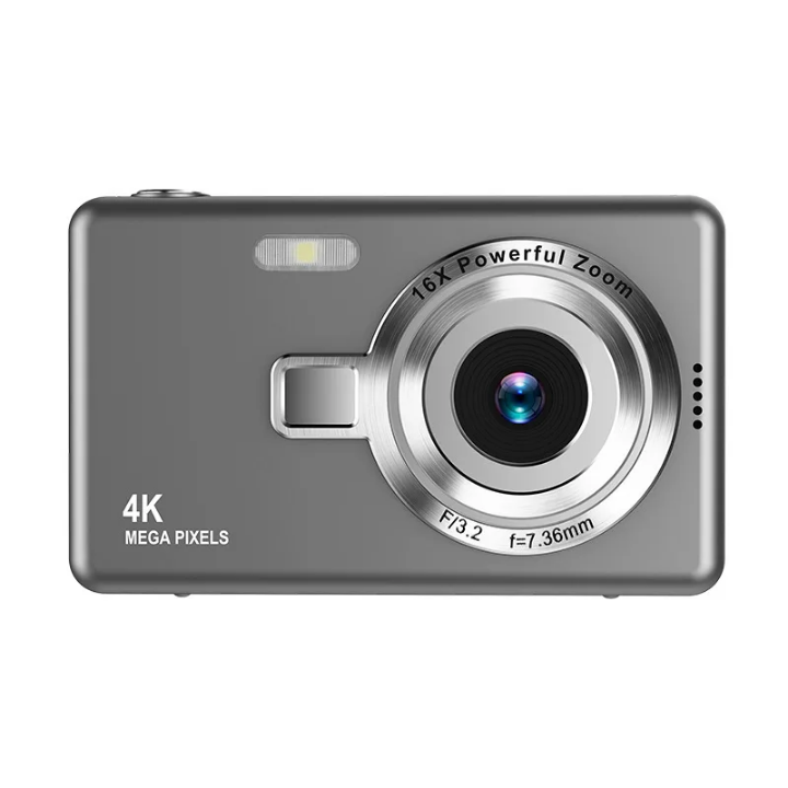Caméra Digitale 4K Ultra HD 16X Zoom - Appareil Photo Compact Portable pour Étudiants et Voyageurs
