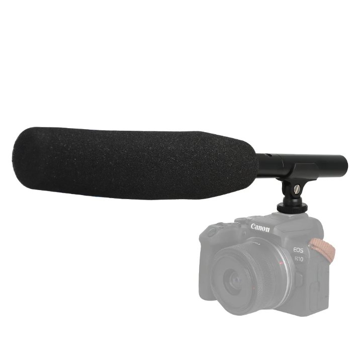 Microphone à Condensateur professionnel 320E Directivité Cardioïde connecteur XLR Métal, pour caméra youtube, interview, vidéo