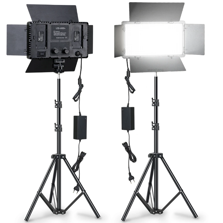Kit Lampe LED Vidéo 660 LED Bicolore + Trépied 2m - Lumière Réglable pour YouTube, TikTok, Photo