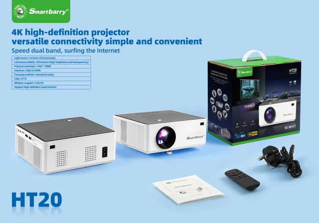 VIDÉO PROJECTEUR HT20  ANDROID