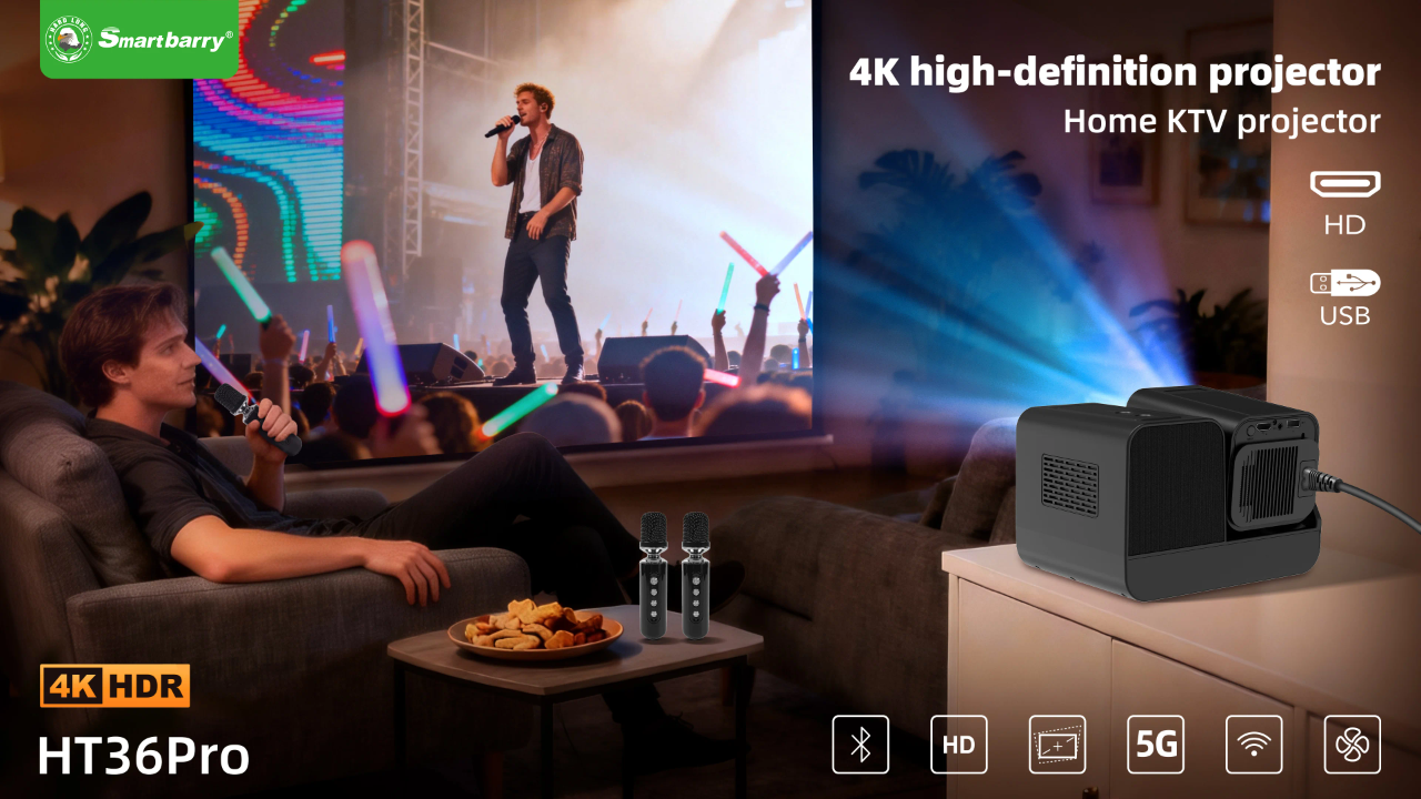 VIDÉO PROJECTEUR ANDROID HT 36 PRO