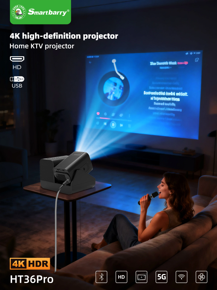 VIDÉO PROJECTEUR ANDROID HT 36 PRO