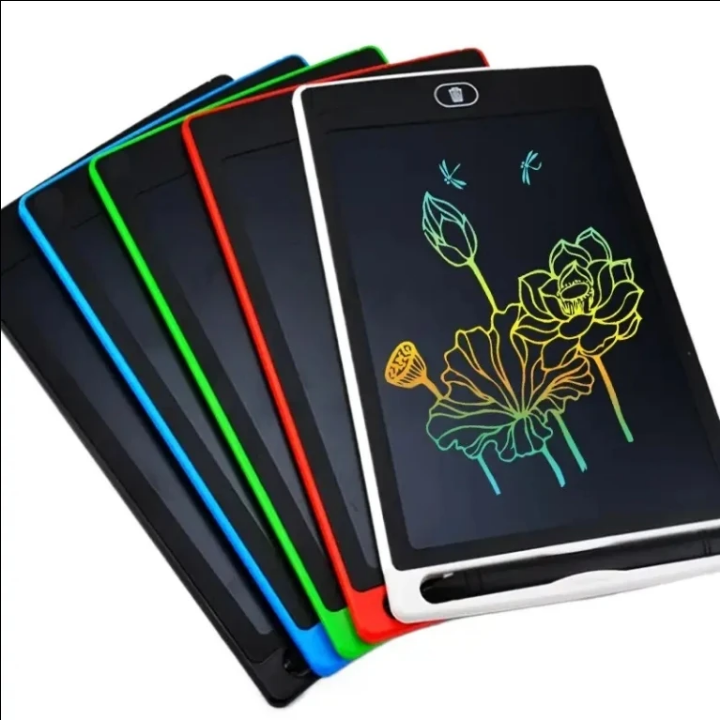 Tablette d’Écriture LCD 8.5 Pouces – Ardoise Magique Électronique avec Stylet pour Enfant et Bureau – Dessin, Notes, Anti-Gaspillage Papier – 5 Couleurs