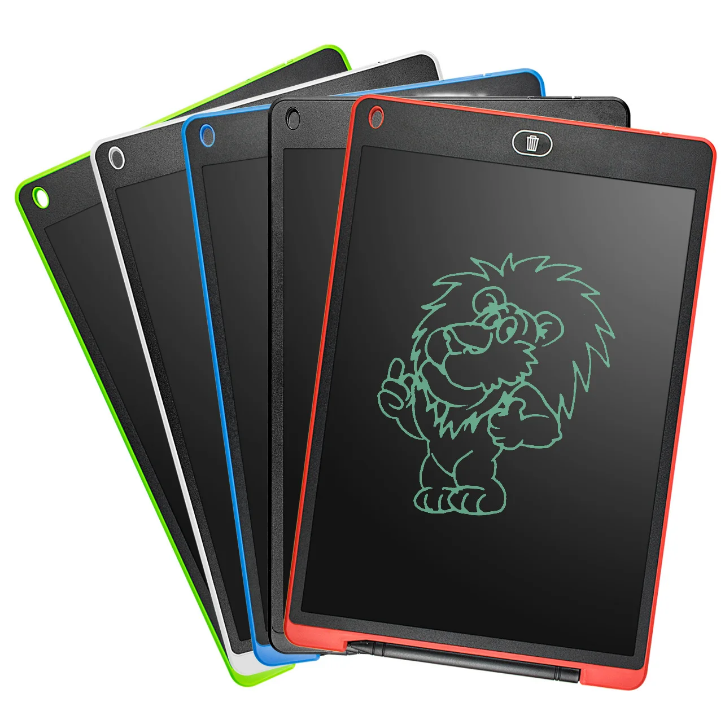 Tablette d’Écriture LCD 8.5 Pouces – Ardoise Magique Électronique avec Stylet pour Enfant et Bureau – Dessin, Notes, Anti-Gaspillage Papier – 5 Couleurs