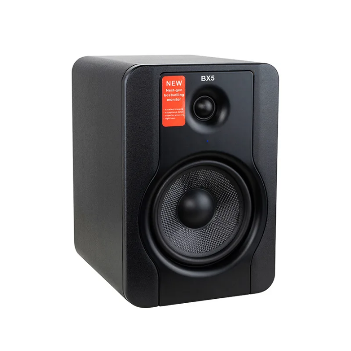Paire de Moniteurs de Studio Actifs 2x 5" BX5 D2 - Enceintes de Référence pour Home Studio, Mixage et Production Musicale - Entrées XLR/TRS - 70W