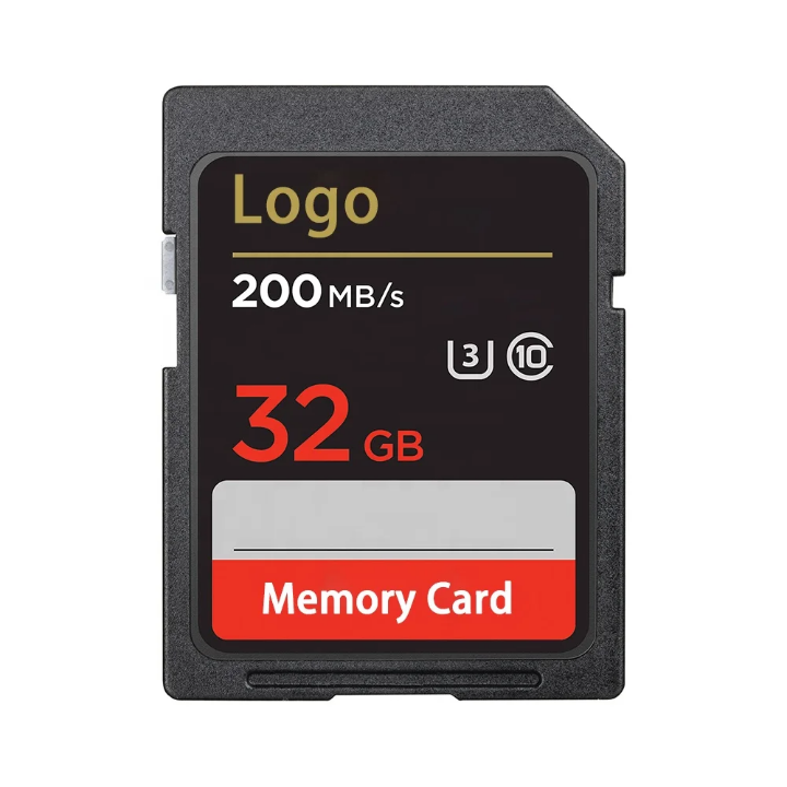 Carte Mémoire SD 32GB / 64GB / 128GB / 256GB - Vitesse 200MB/s U3 Classe 10 | Pour Appareil Photo, Caméra, Drone