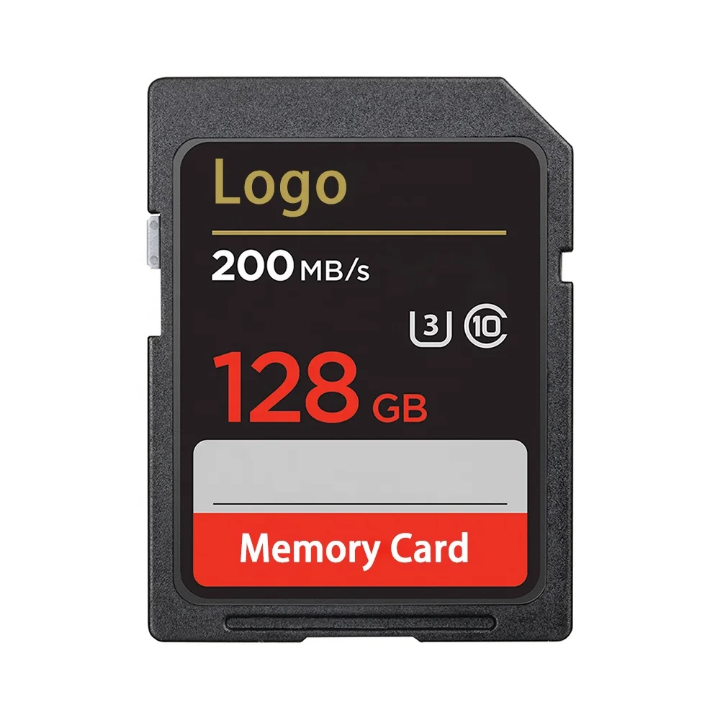 Carte Mémoire SD 32GB / 64GB / 128GB / 256GB - Vitesse 200MB/s U3 Classe 10 | Pour Appareil Photo, Caméra, Drone