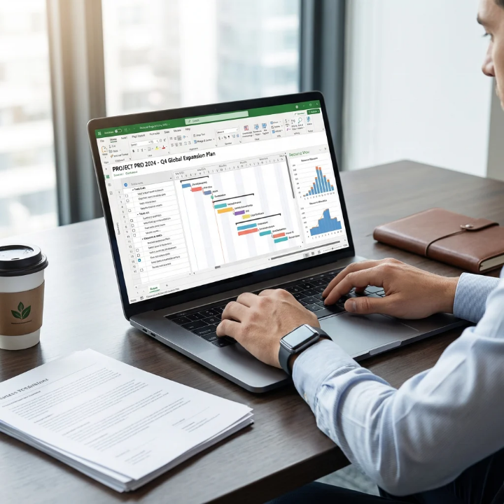 Microsoft Office 2024 Professional Plus - Licence Permanente 1 PC - Word, Excel, PowerPoint, Outlook, Access - Téléchargement + Clé d’Activation